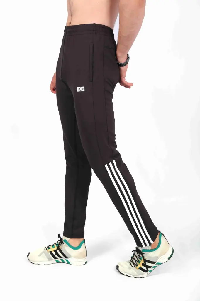 Down 3 Strap Trouser (Black)