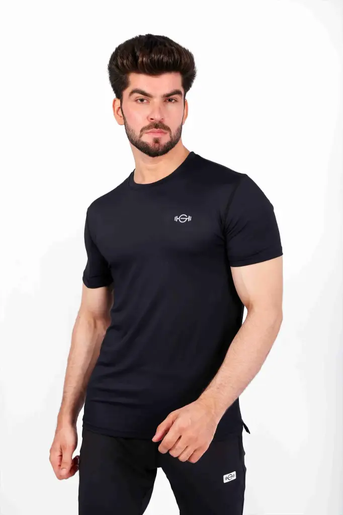 Backpanel T-Shirt | Black