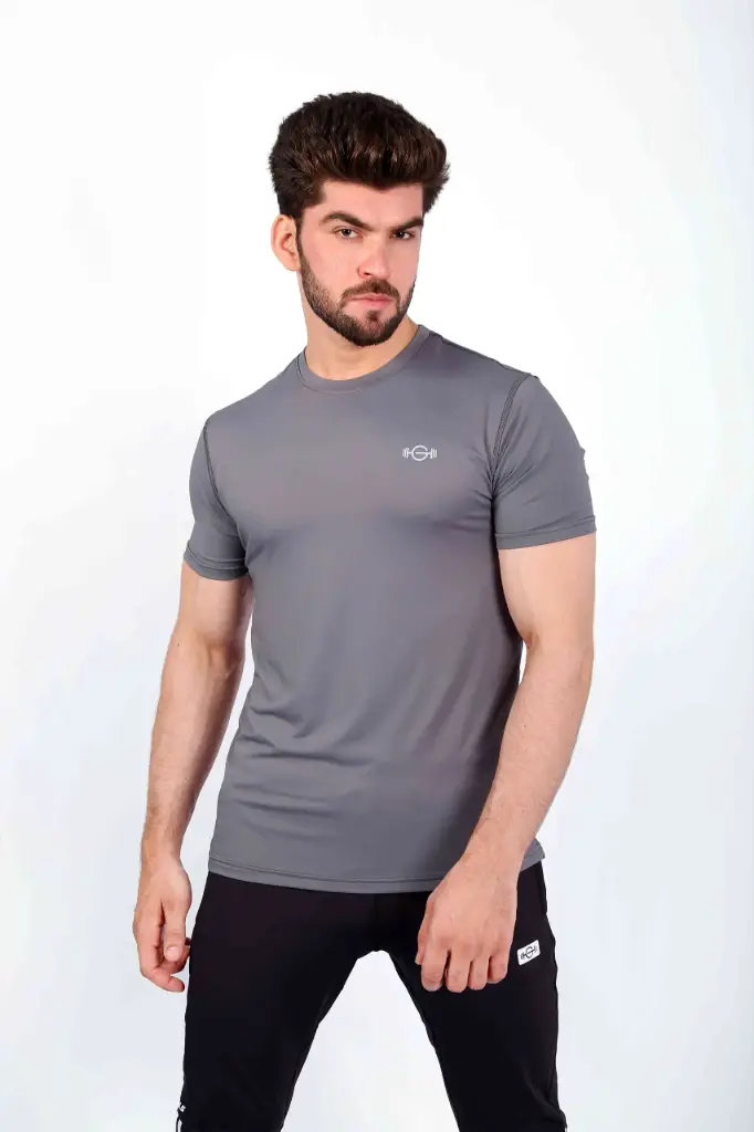 Backpanel T-Shirt | Grey