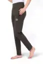 Zipper Leggings | Olive