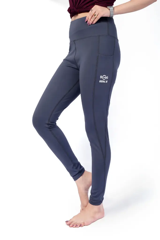 Side Pocket Legging | Grey