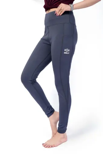 Side Pocket Legging | Grey