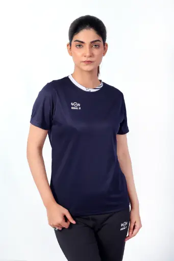 Round Neck T-Shirts | Navy Blue