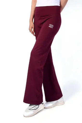 Flared Legging | Maroon